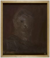 Autoportrait, entre 1980 et 1981
huile sur toile
55 x 46 cm
Collection particulière
