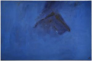 Bleu surgi, 1974
huile sur toile
200 x 300 cm
Fond de Dotation Art Norac